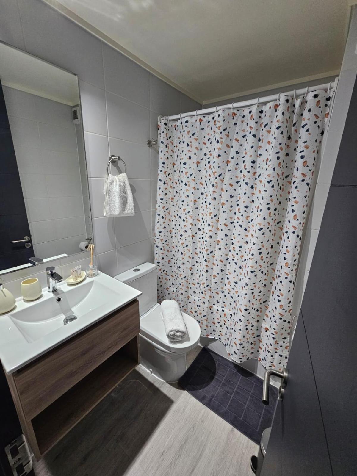Apartamento Hom I Nuevo Y Moderno Depto 1d1b En Centro Santiago